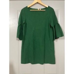 Moth Anthropologie Knit Tunic Women Size S Green Excellent Bell Sleeve OB832762